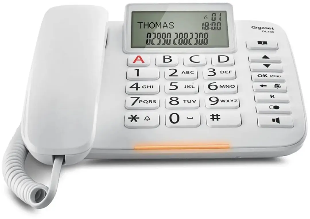 Gigaset DL380 Huistelefoon - Wit - afbeelding 5 van 6