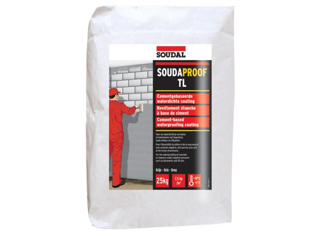 Soudal Soudaproof TL Grijs 25kg