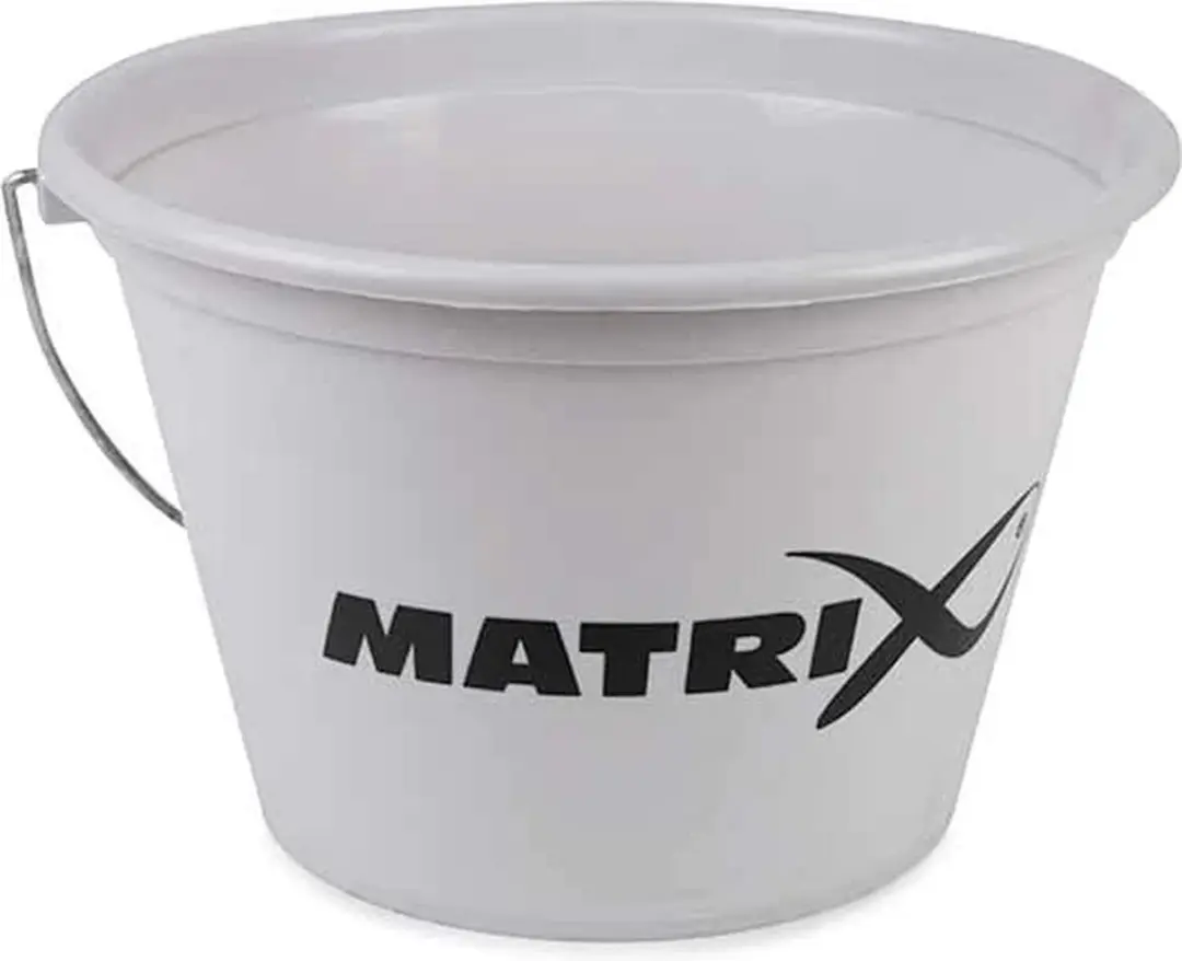 Matrix Groundbait Bucket GBT041 - 17L - Geel/Wit