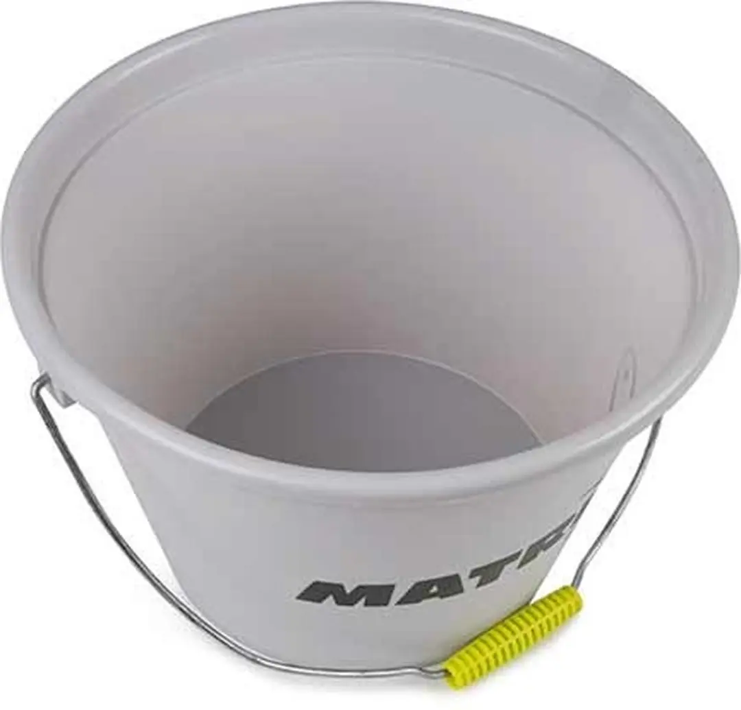 Matrix Groundbait Bucket GBT041 - 17L - Geel/Wit