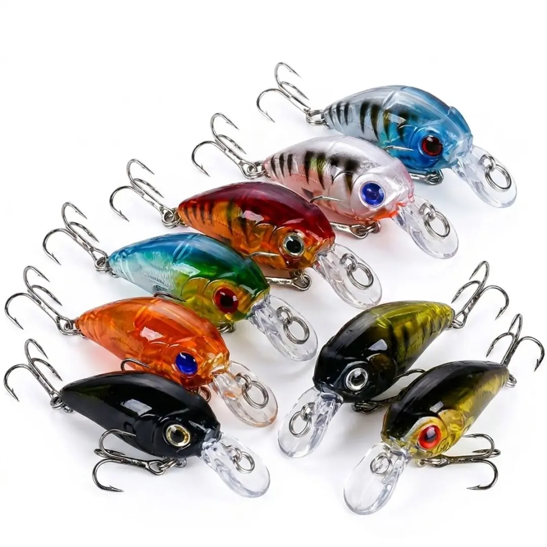NUVEX Multicolor Crankbait Set