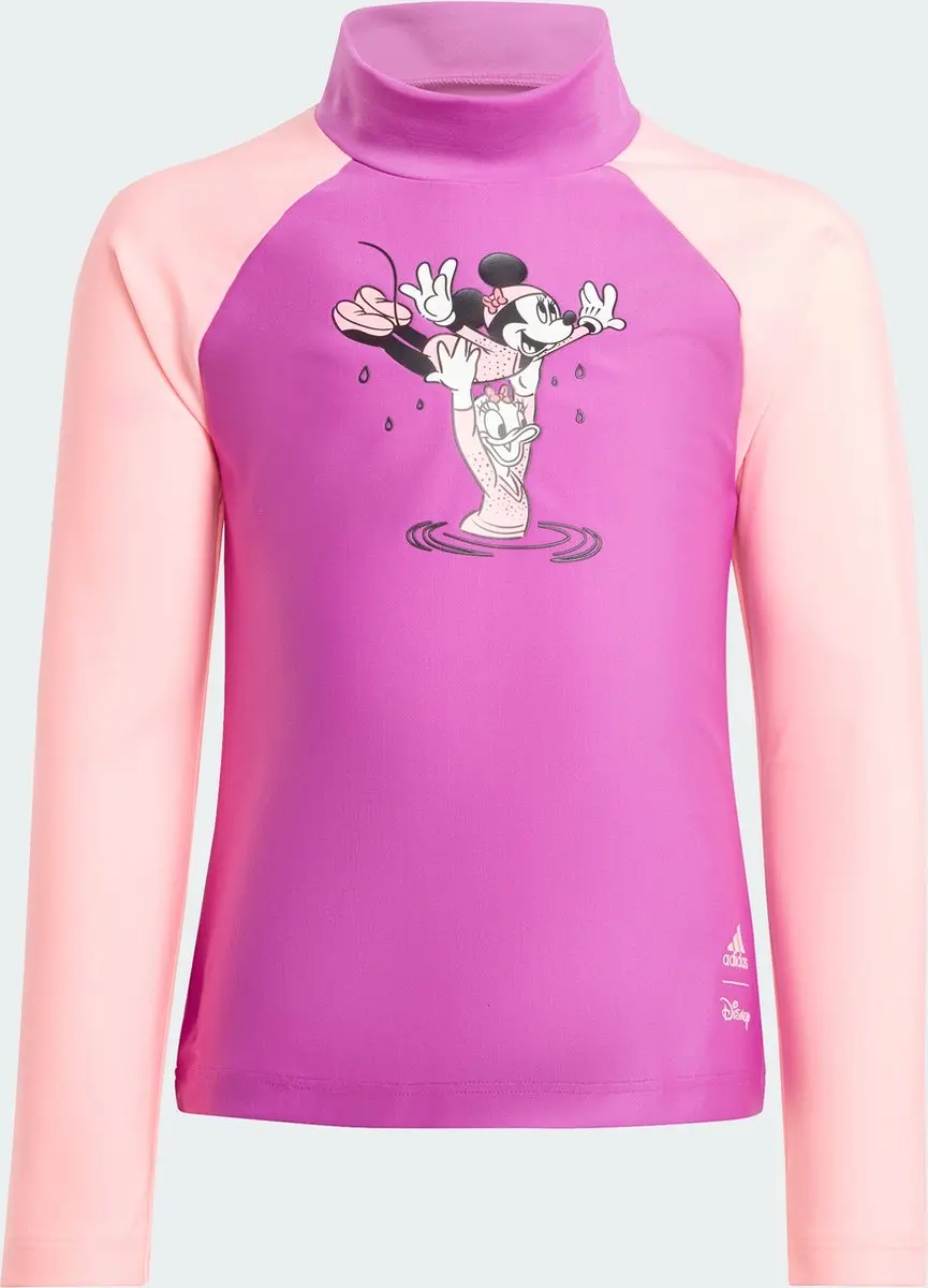 Adidas x Disney Minnie & Katrien Rashguard 140 - Paars