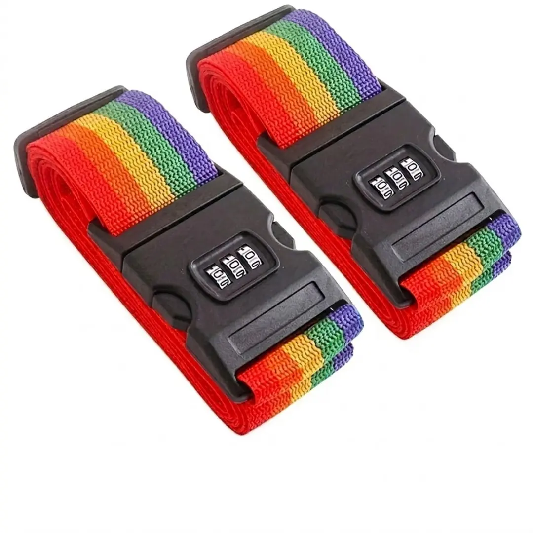 NUVEX Regenboog Bagageriem met Codeslot 180cm