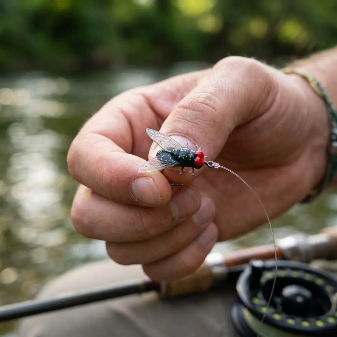 NUVEX Vis Aas Trolling Lure - 20 Stuks - Zwarte Kop
