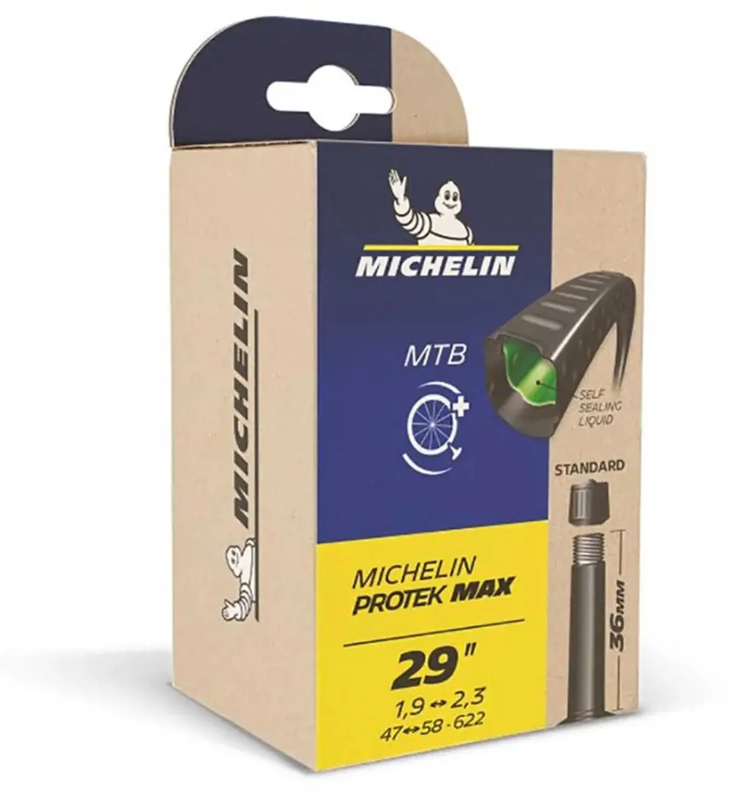 Michelin B6 Protek Max Binnenband 27.5" - 2.40-3.00 - Zilver