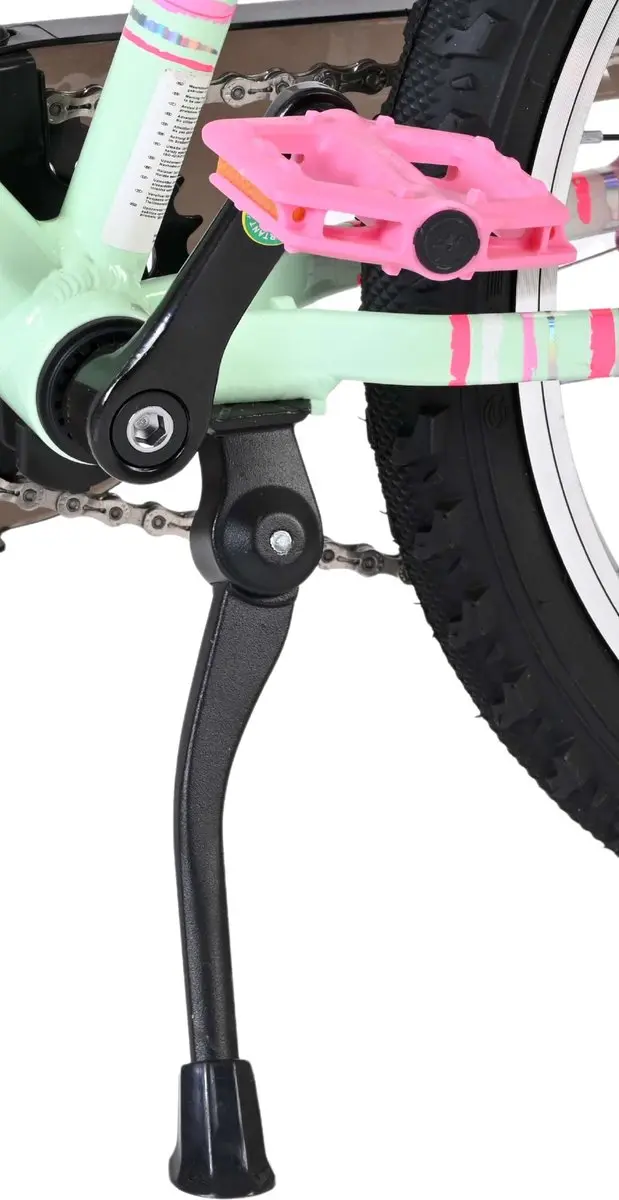 Volare Milano Kinderfiets 18" Meisjes - Mintgroen - 3 Versnellingen