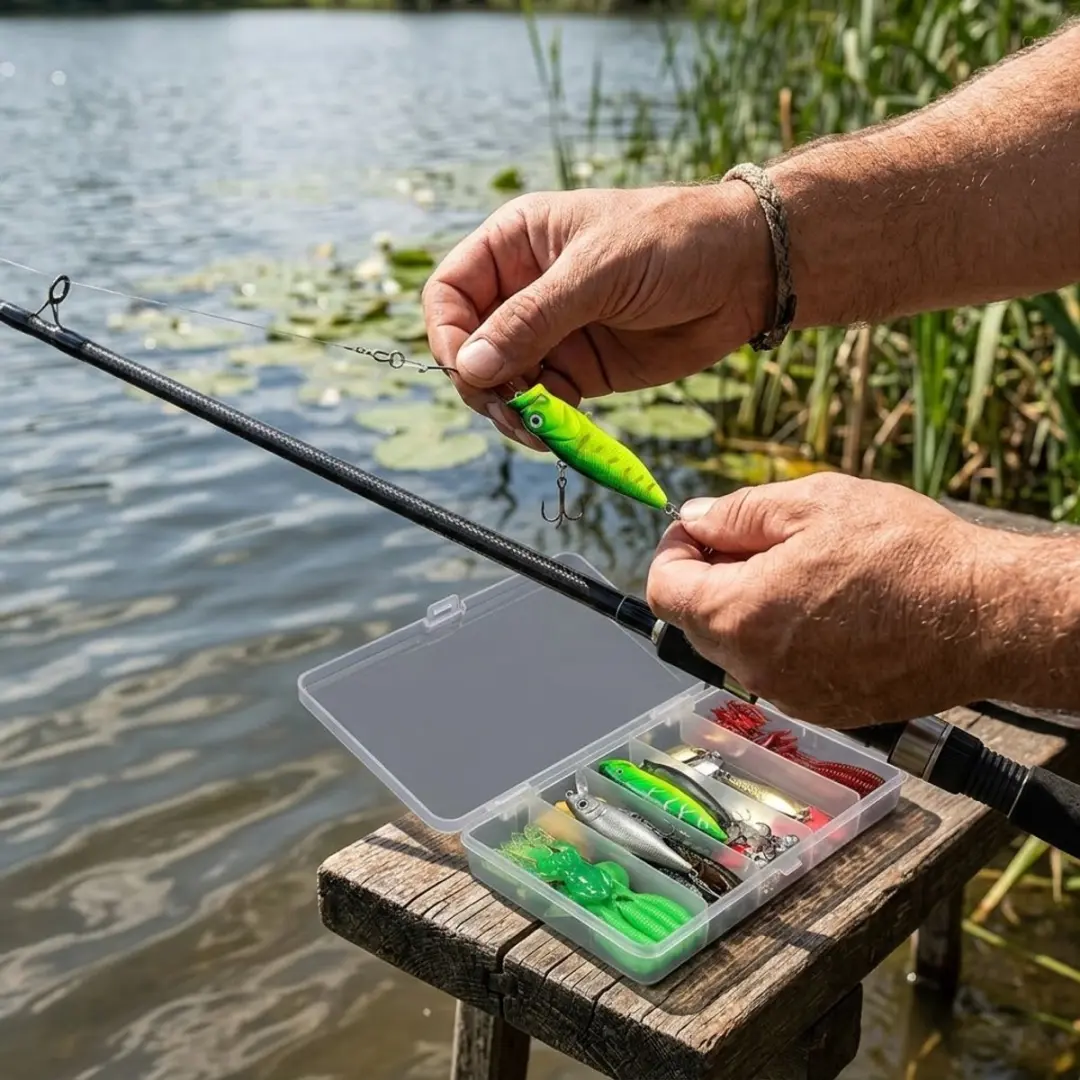 NUVEX Multicolor Vis Aas Set 84-delig - Softbait/Plug/Spinner/Lokazen