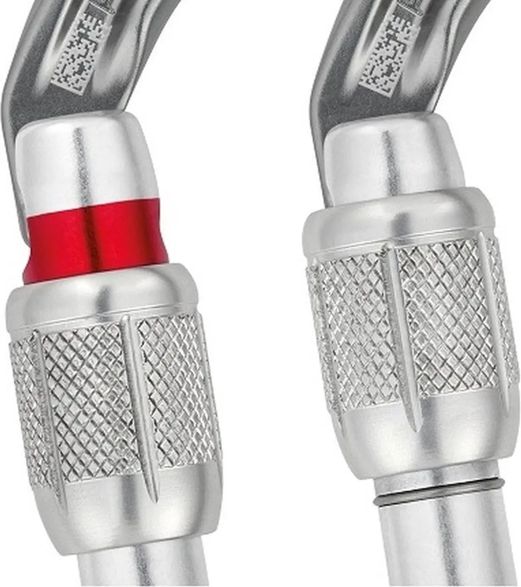 Petzl Am'D Screw Lock M34A SL Karabiner - Zilver