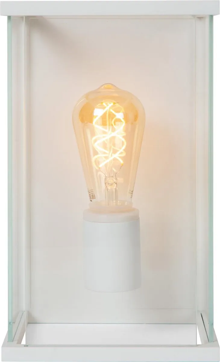 Lucide Claire Wandlamp E27 IP54 - Wit