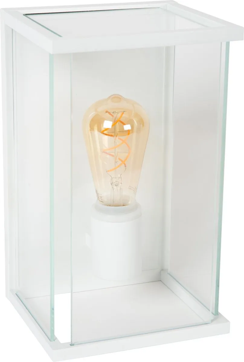 Lucide Claire Wandlamp E27 IP54 - Wit