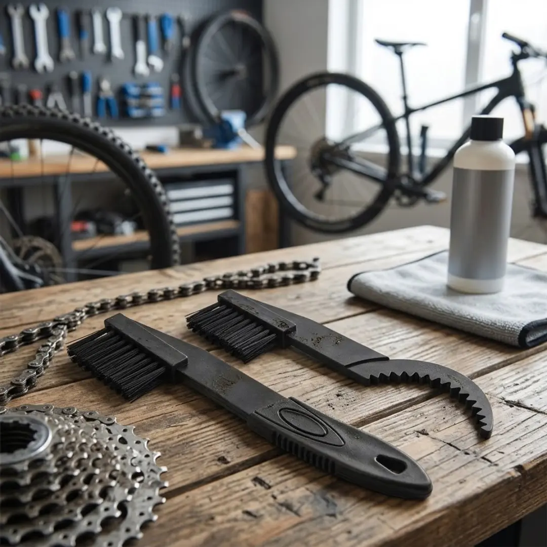 NUVEX Fietsketting Reinigingsborstels - 2 Stuks