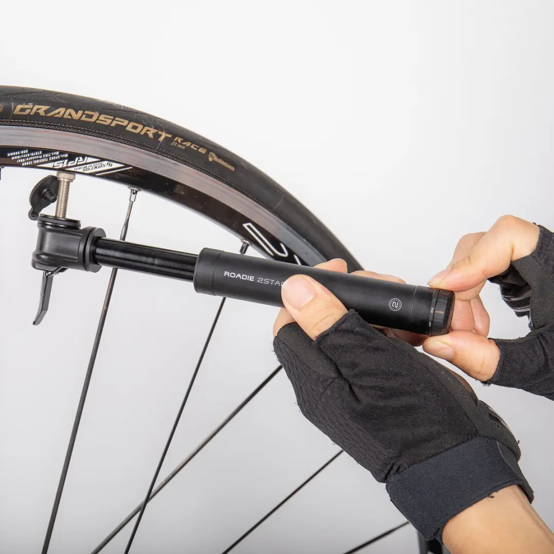 Topeak Roadie 2Stage Minipomp - Zwart - afbeelding 6 van 6