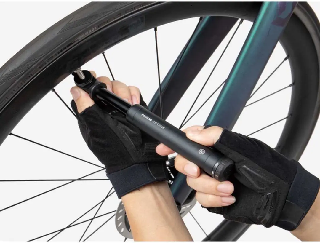 Topeak Roadie 2Stage Minipomp - Zwart