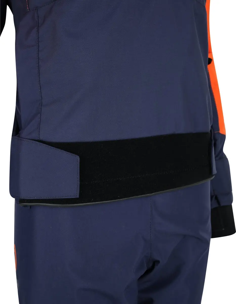Typhoon Hendra Hinge Zip Drysuit Dames - L - Oranje/Marine
