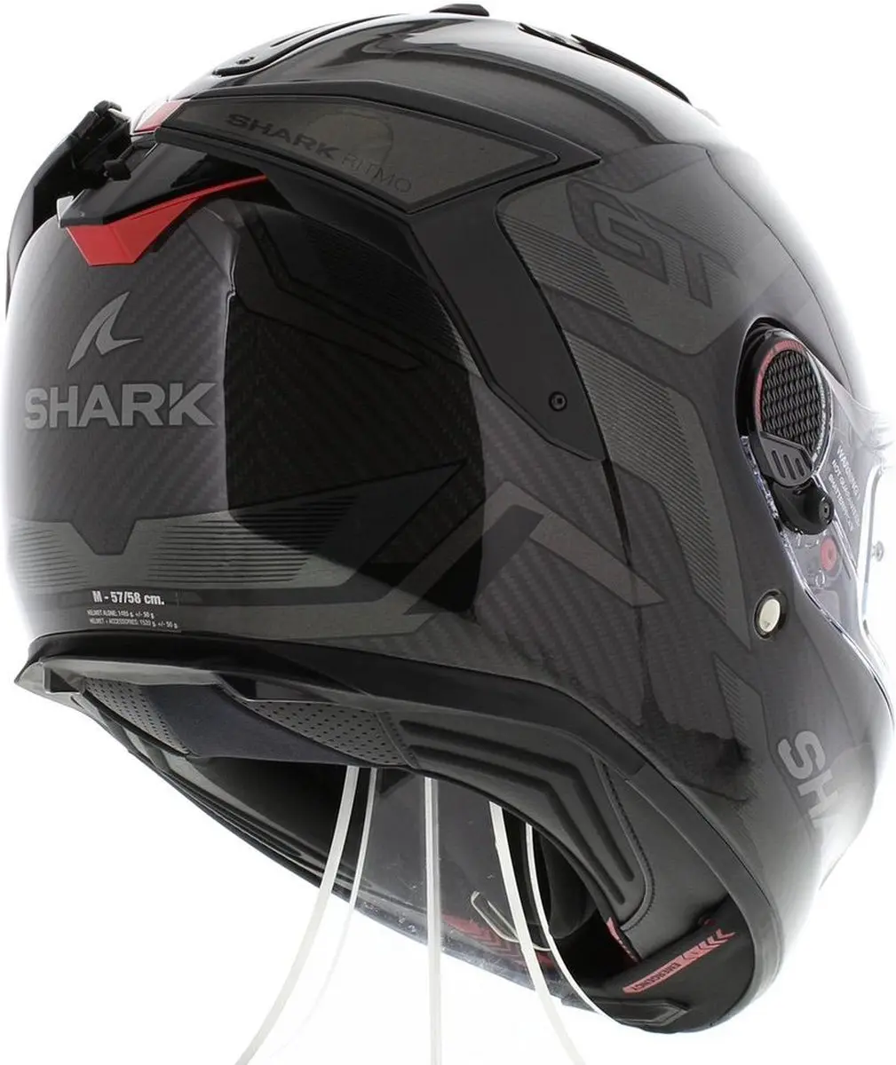 Shark Spartan GT Pro Ritmo Carbon Helm - Maat S - Antraciet
