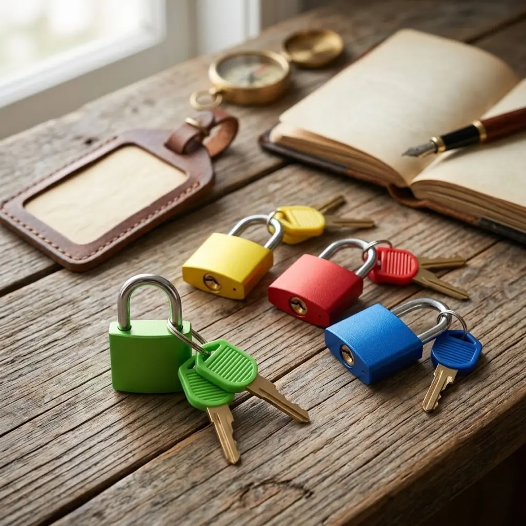 NuveX Mini Bagageslot - 4 Stuks - 4 Kleuren