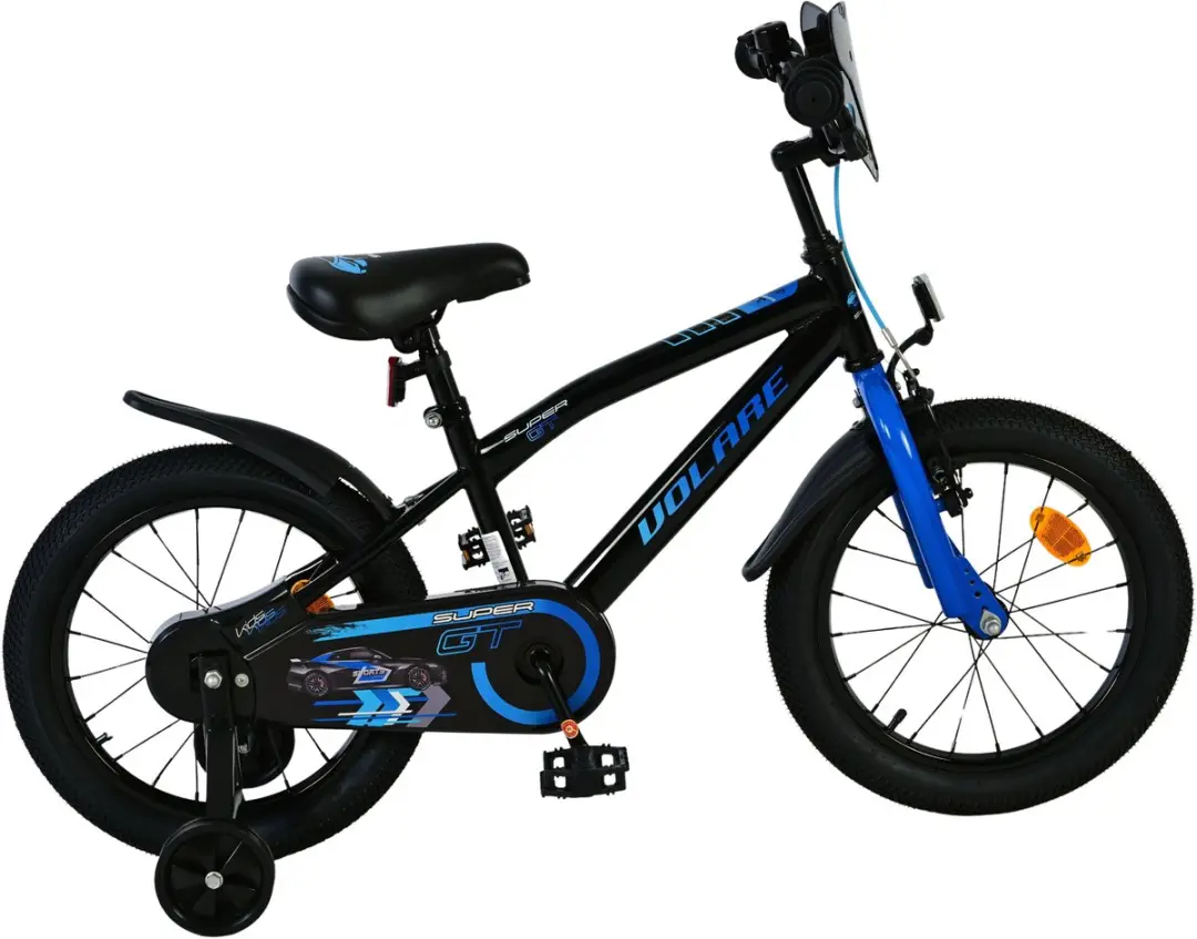 Volare Super GT Kinderfiets 16" - Jongens - Blauw