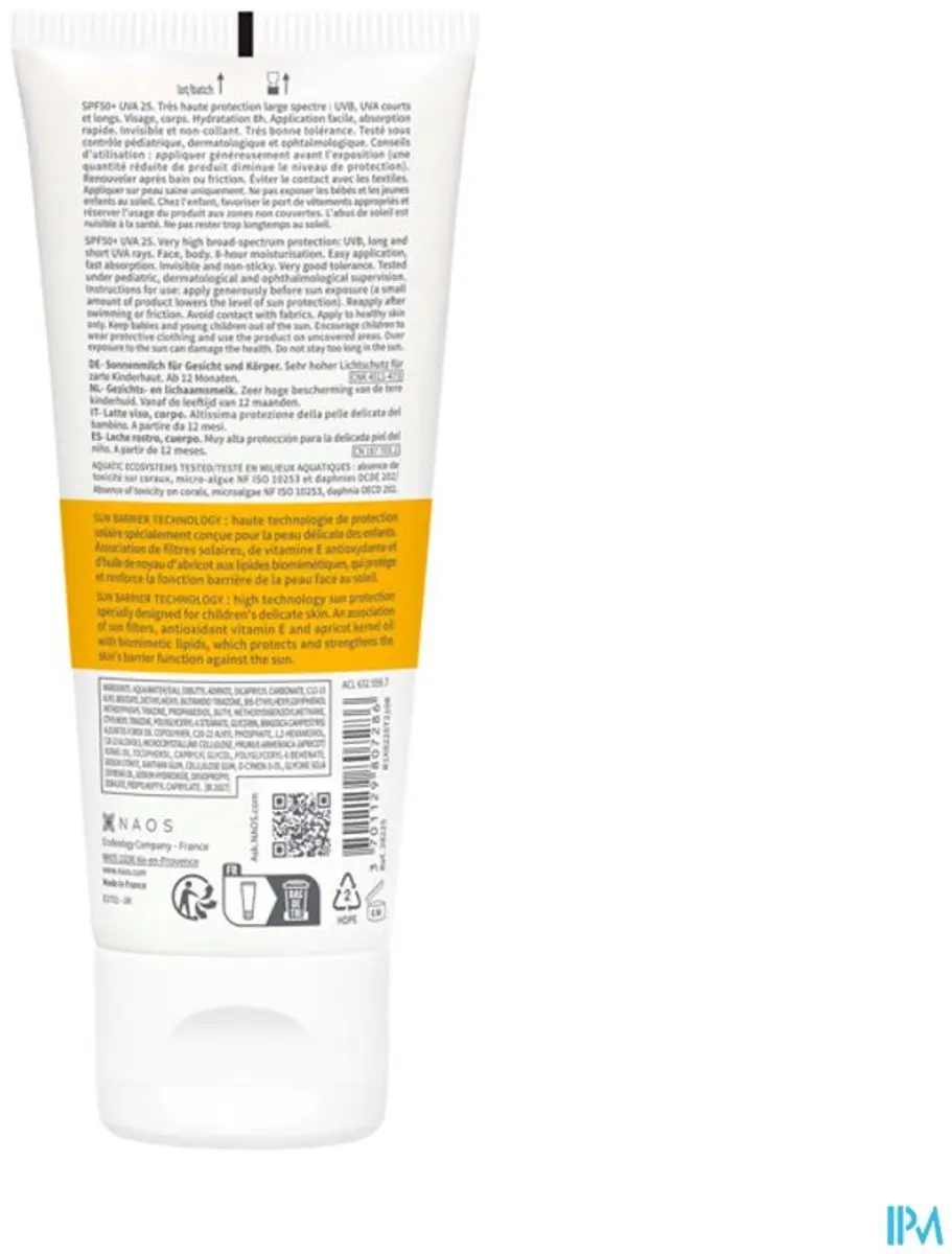 Bioderma Photoderm Pediatrics Lait SPF 50+ 100ml