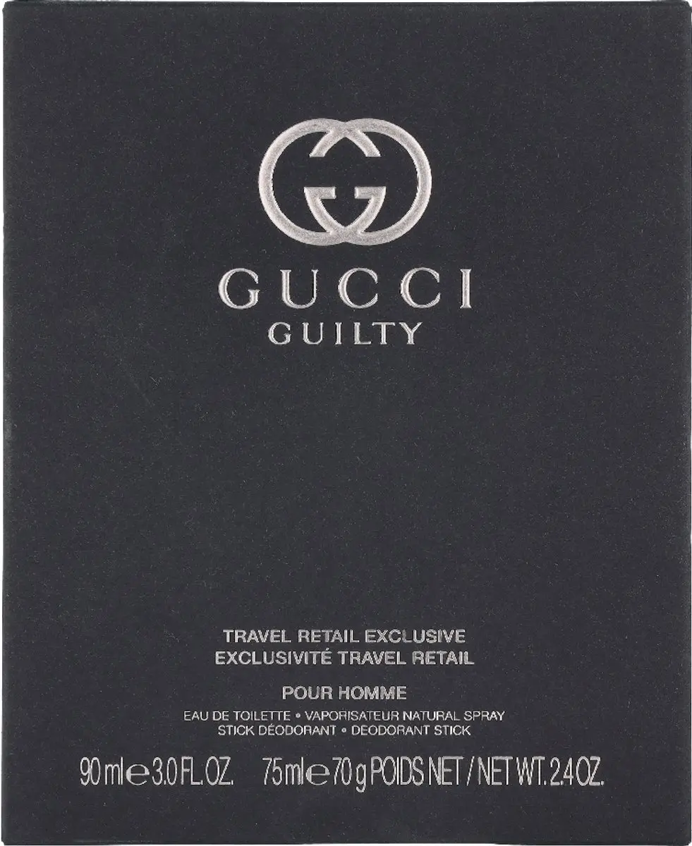 Gucci Guilty Pour Homme Giftset - EDT 90ml & Deostick 75ml