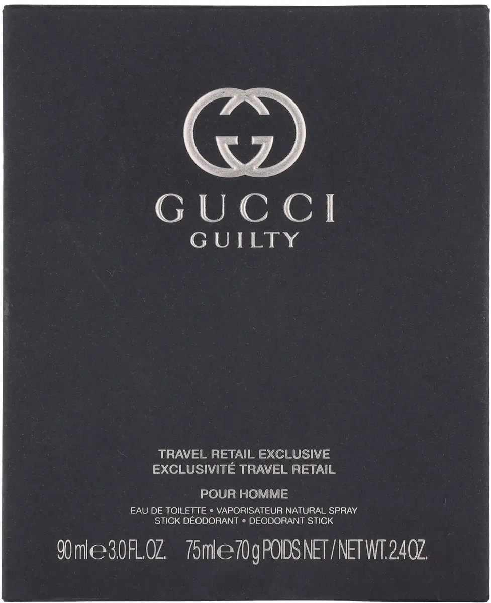 Gucci Guilty Pour Homme Giftset - EDT 90ml & Deostick 75ml