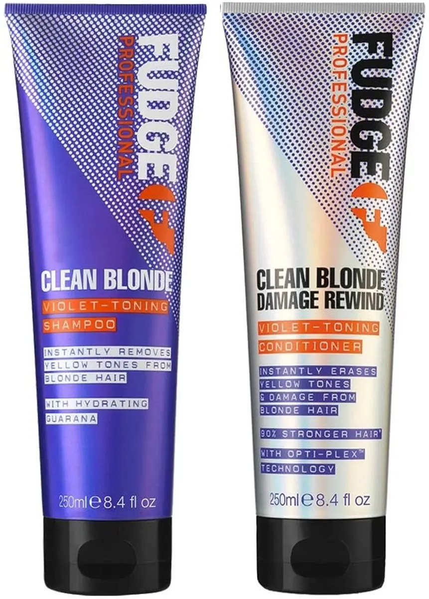 Fudge Clean Blonde Violet Duo Pack
