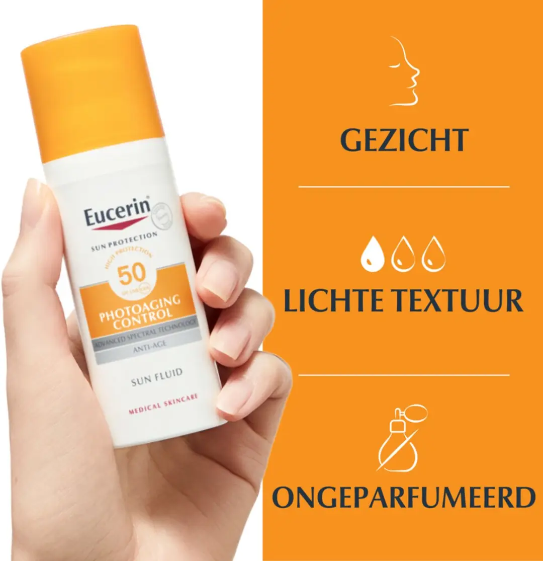 Eucerin Sun Photoaging Control Fluid SPF 50 - 2x50ml