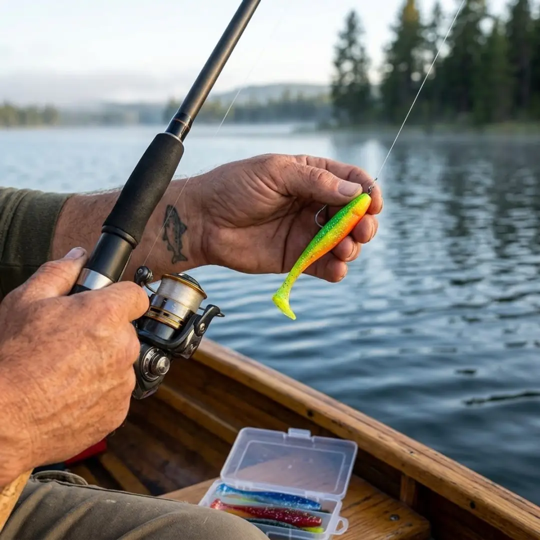 NUVEX Softbait Shad 5.5cm Multicolor - 50 Stuks