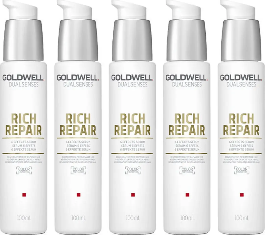 Goldwell Dualsenses Rich Repair 6 Effects Serum 5x100ml - afbeelding 2 van 2