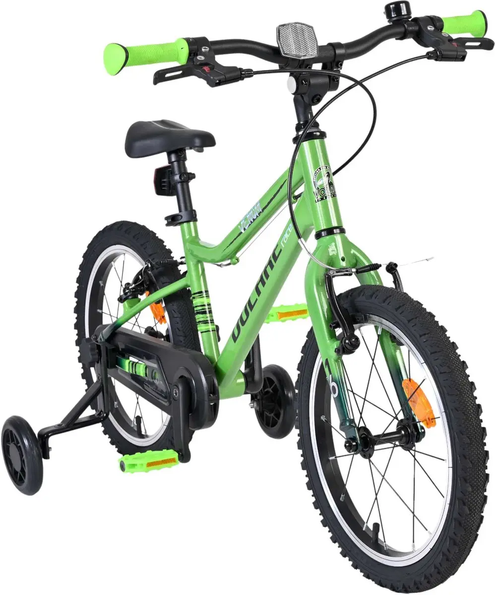 Volare Venom Kinderfiets 16" - Groen - 1 Versnelling