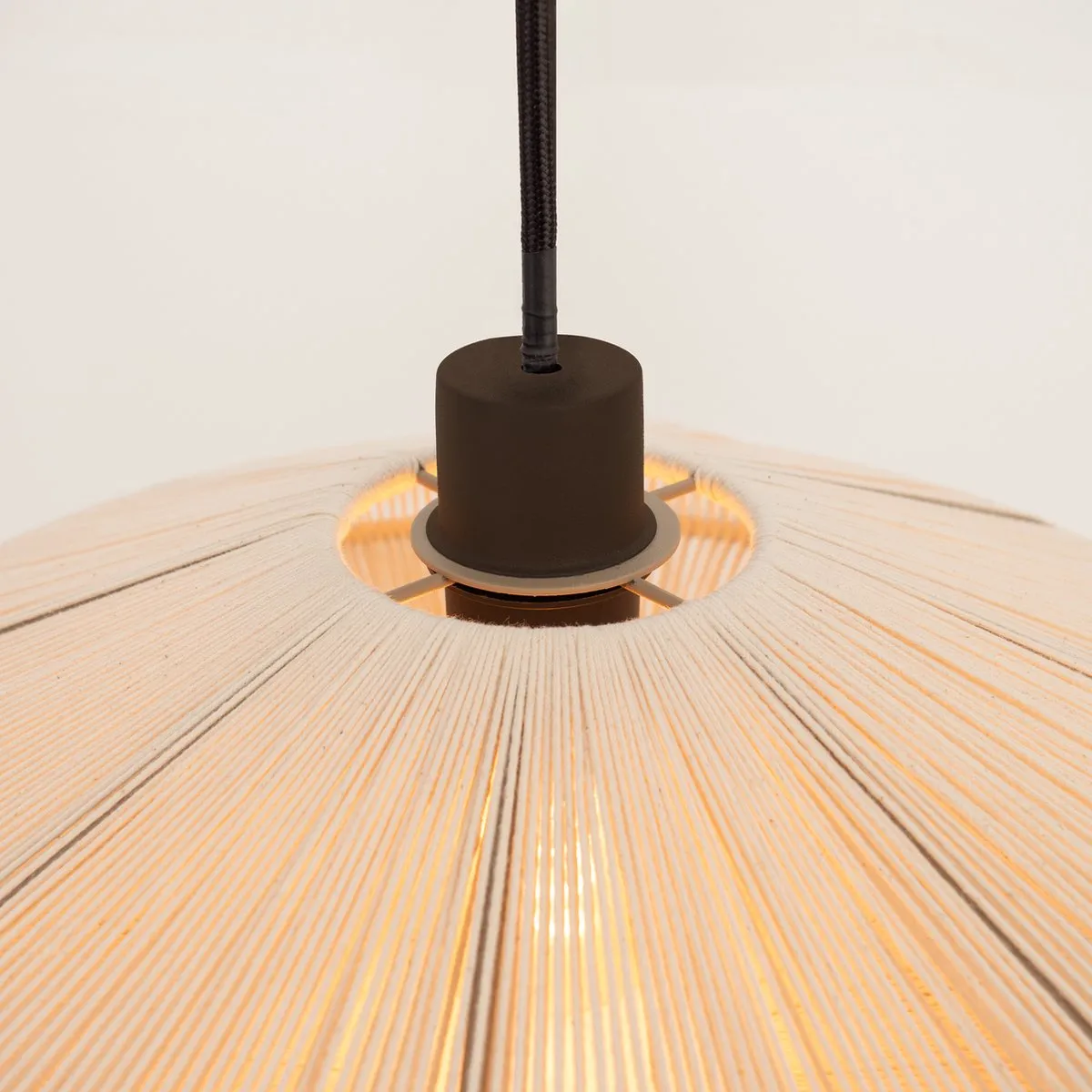 Eglo Orimini Hanglamp E27 Ø38cm - Crème/Brons
