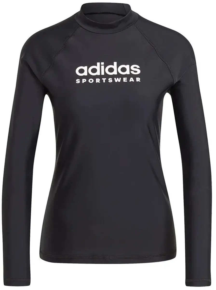 adidas Dames Rashguard Lange Mouwen - Zwart S