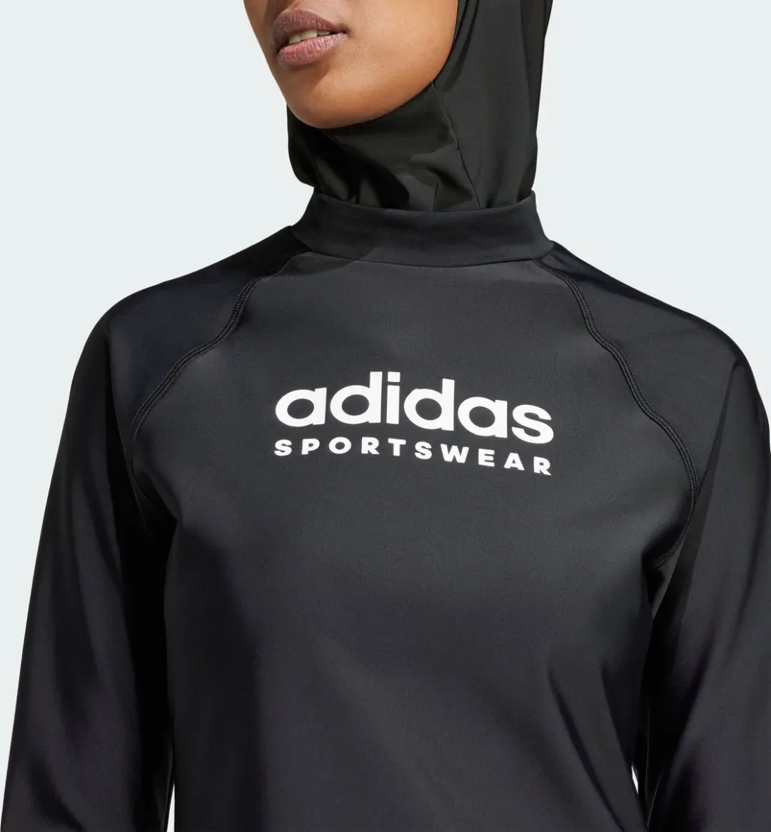 adidas Dames Rashguard Lange Mouwen - Zwart S