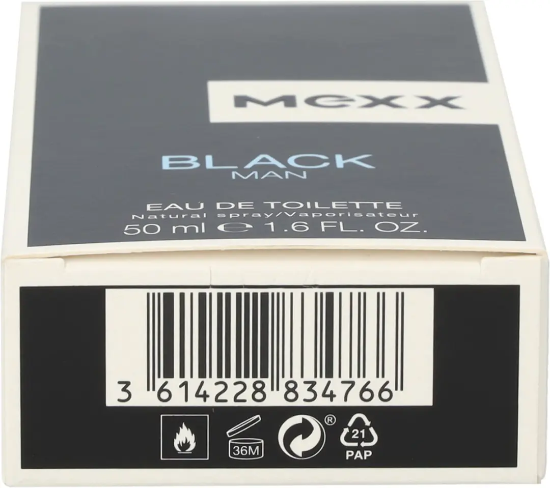 Mexx Black for Him Eau de Toilette 50ml - afbeelding 6 van 6