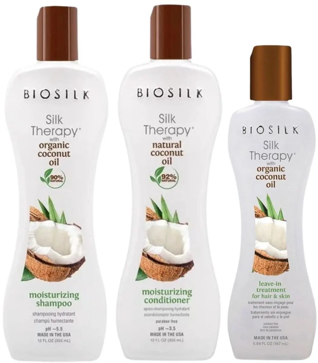 BIOSILK Coconut Oil Treatment Set
