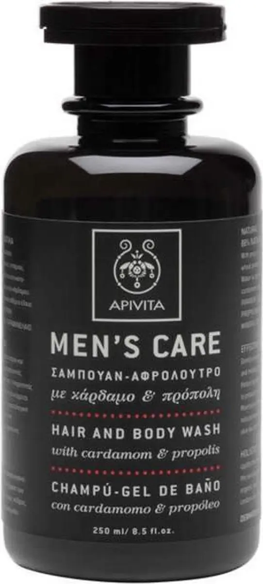 Apivita Hair & Body Wash voor Heren 50ml