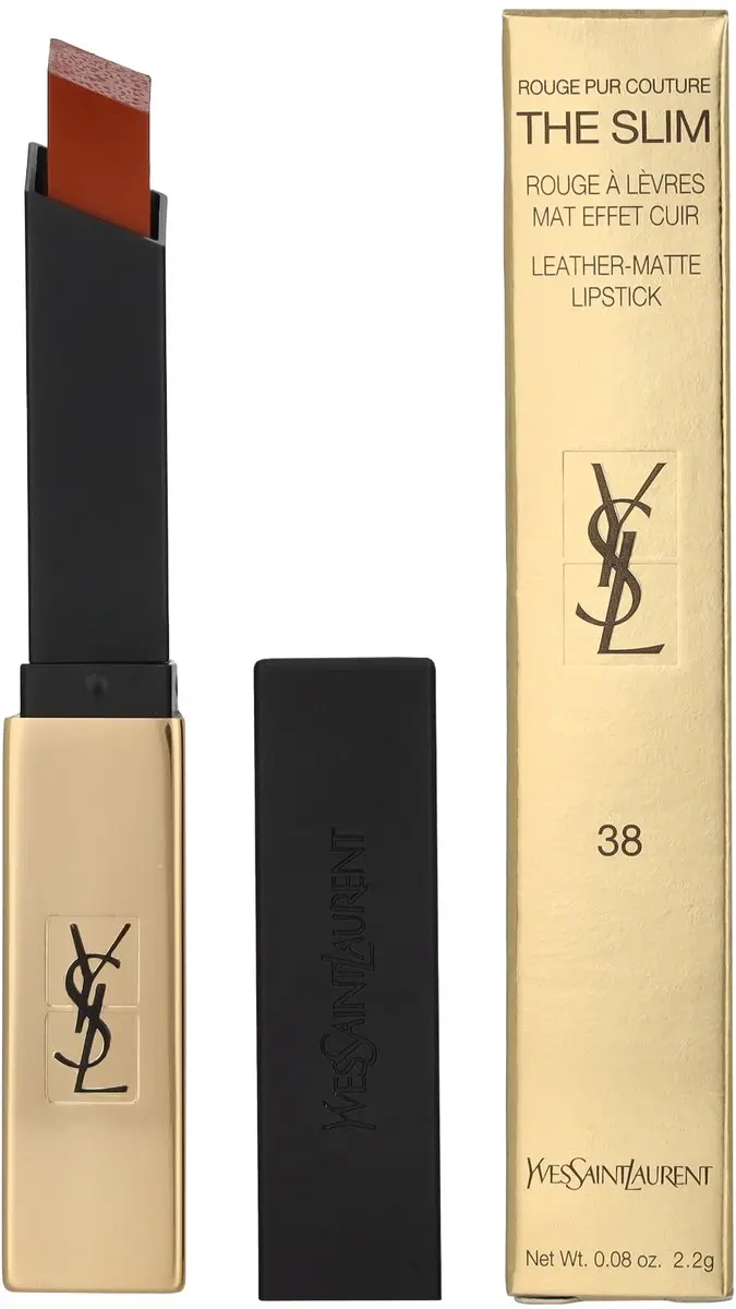 Yves Saint Laurent Rouge Pur Couture The Slim Lipstick 38 Flaming Rouge - 2ml