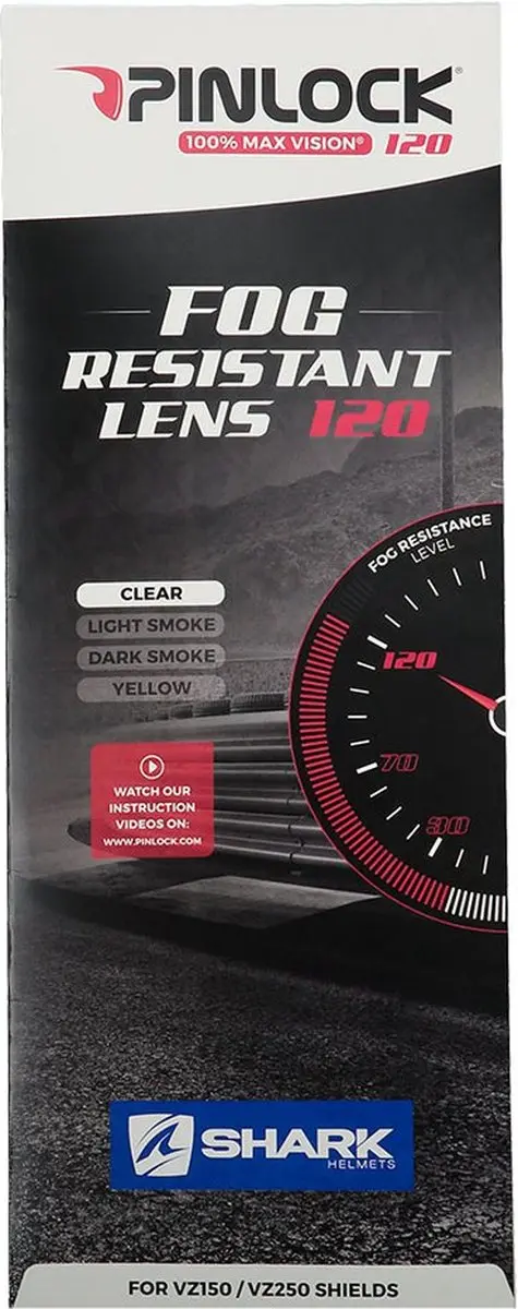 Shark VZ150/VZ250 Clear Pinlock