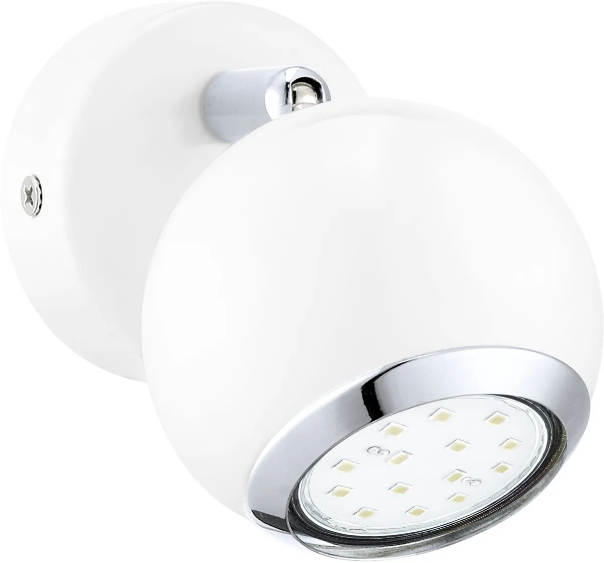 Eglo Bimeda Spot 1 Licht - Wit/Chroom