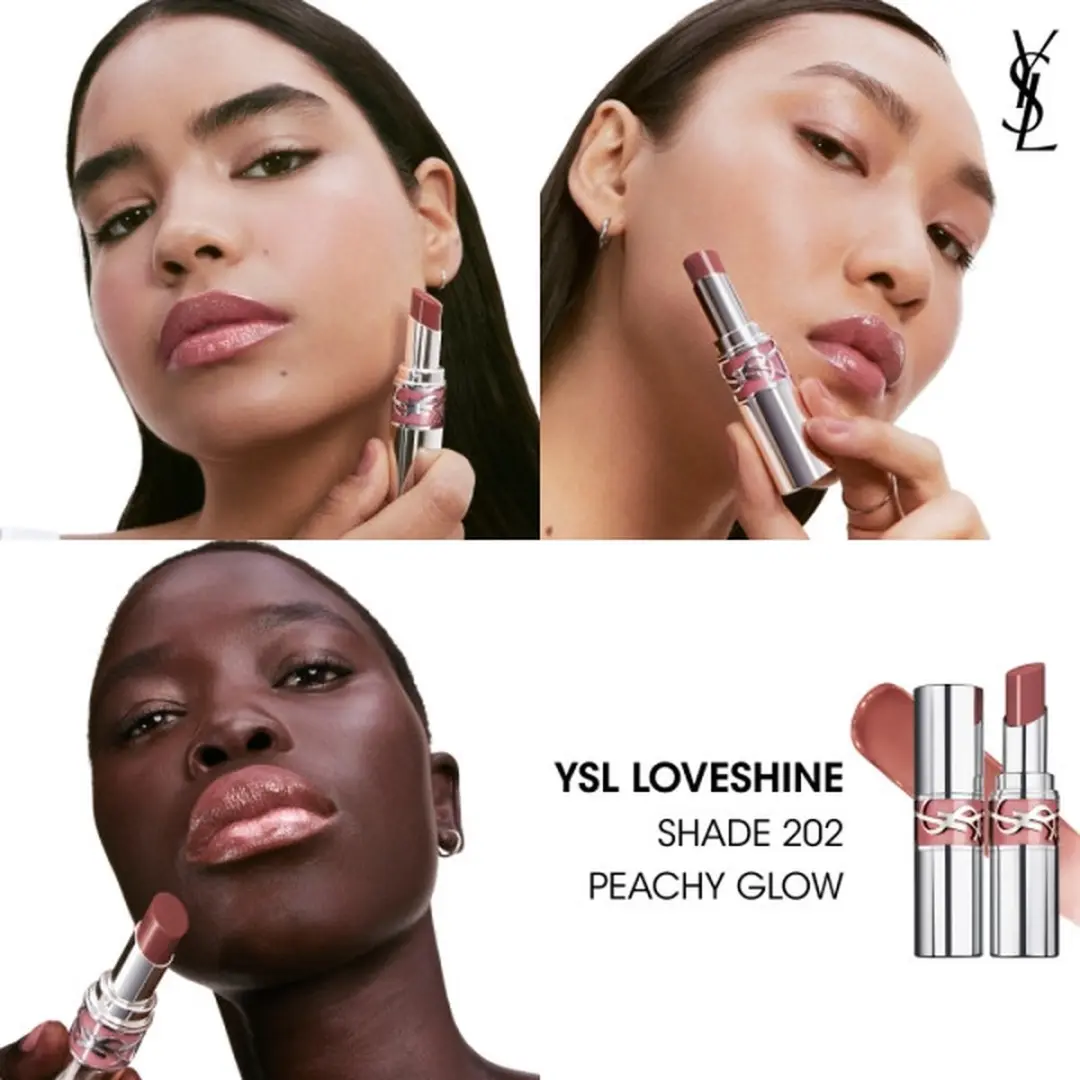 YSL Loveshine Lipstick 202 Peachy Glow 3,2g
