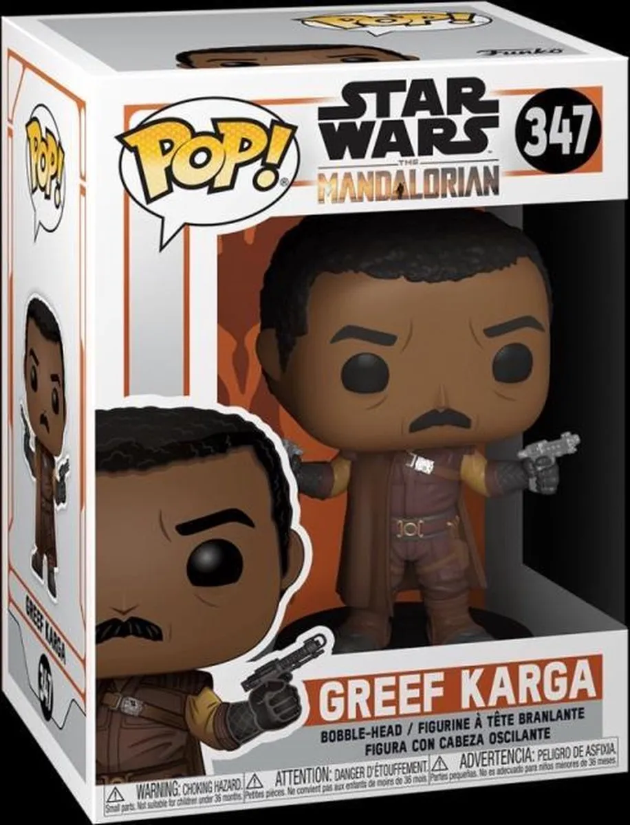 Funko Pop! The Mandalorian Greef Karga 45539 - Multicolor