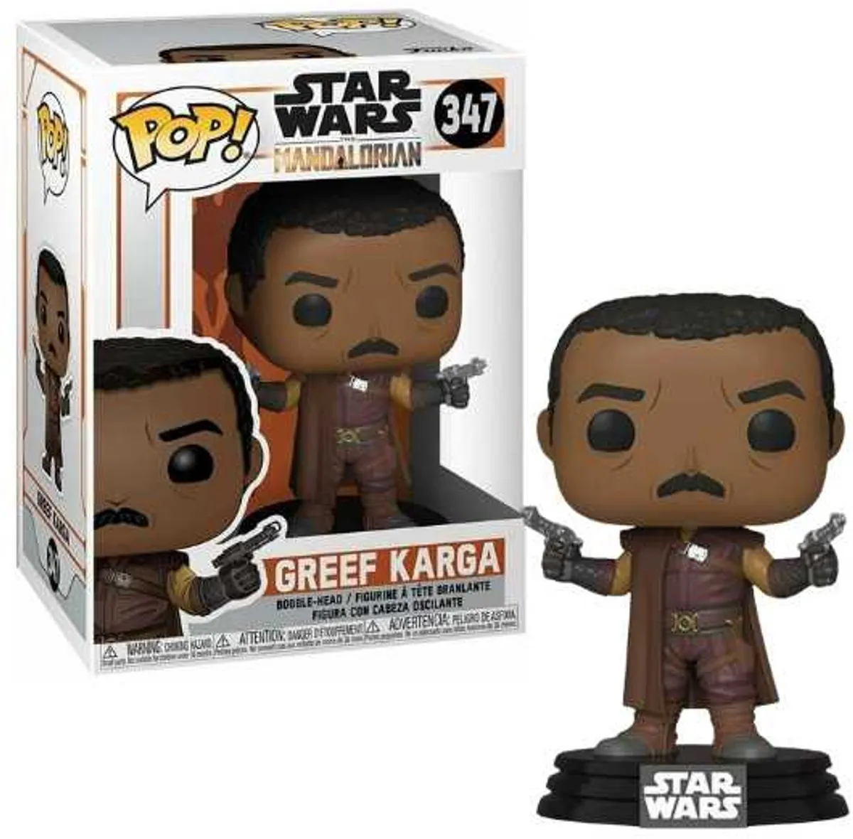 Funko Pop! The Mandalorian Greef Karga 45539 - Multicolor