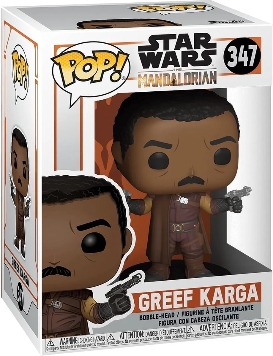 Funko Pop! The Mandalorian Greef Karga 45539 - Multicolor