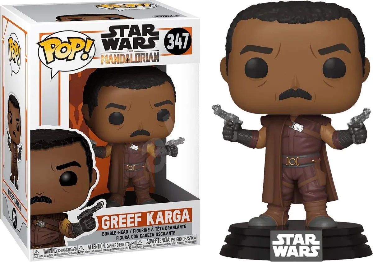 Funko Pop! The Mandalorian Greef Karga 45539 - Multicolor