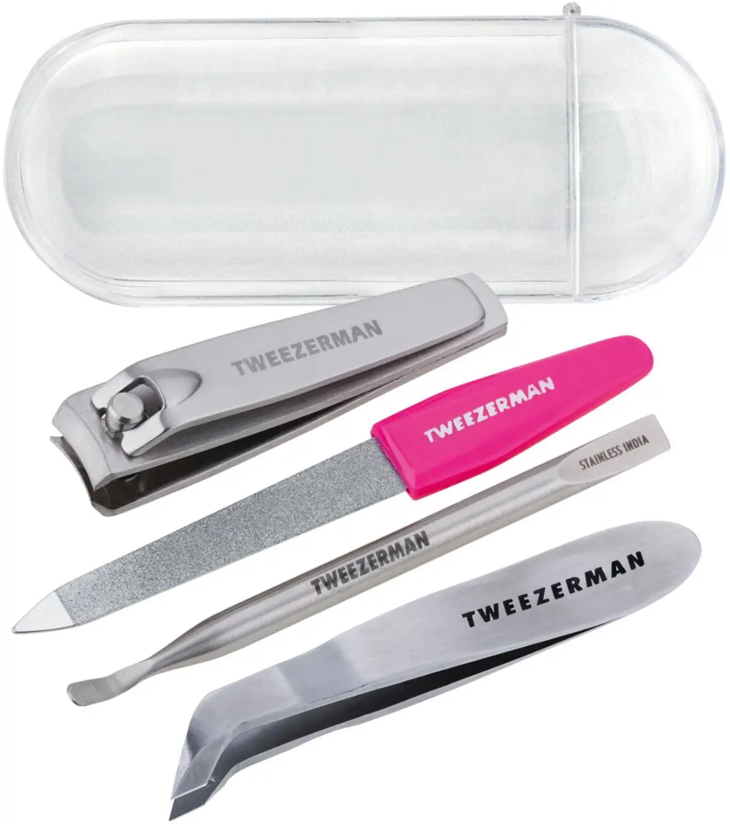 Tweezerman Mini Nail Rescue Kit - 4ml - Roze
