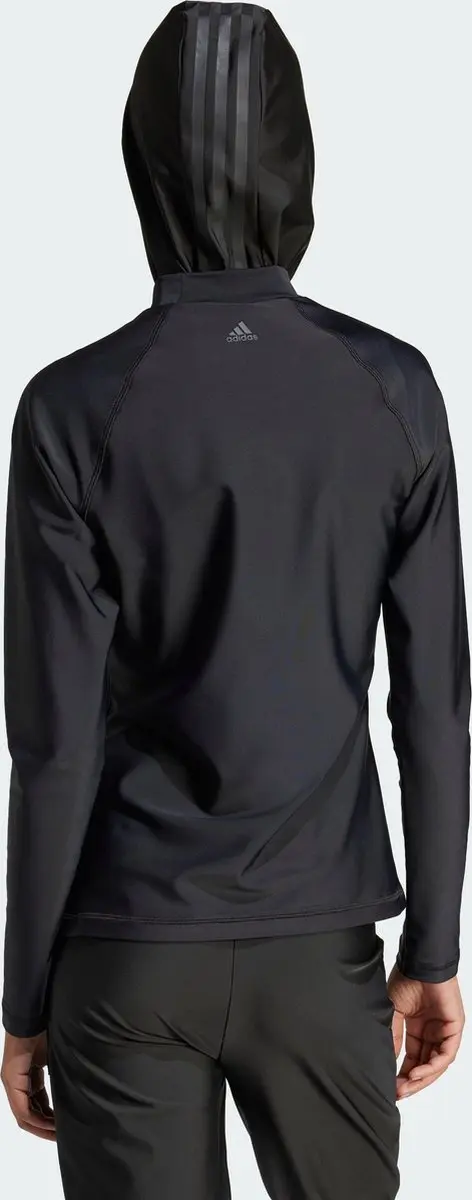 adidas Dames Rashguard Lange Mouwen - M - Zwart