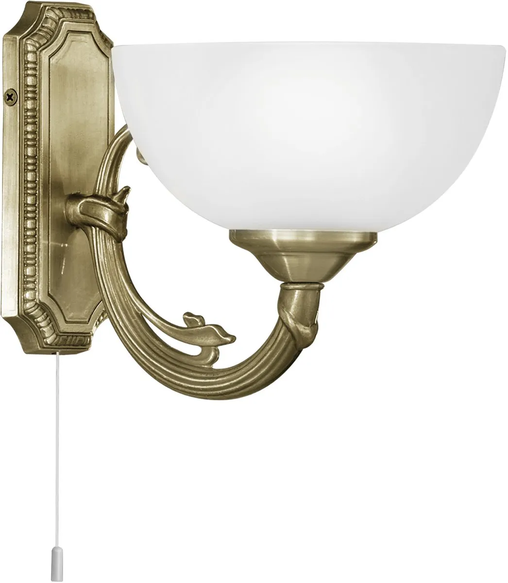 Eglo Savoy Wandlamp 1 Licht - Brons/Wit