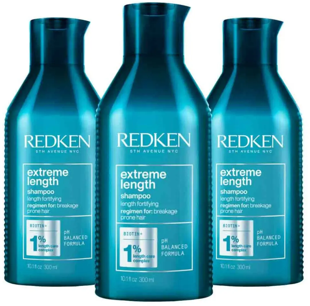 Redken Extreme Length Shampoo 3x300ml
