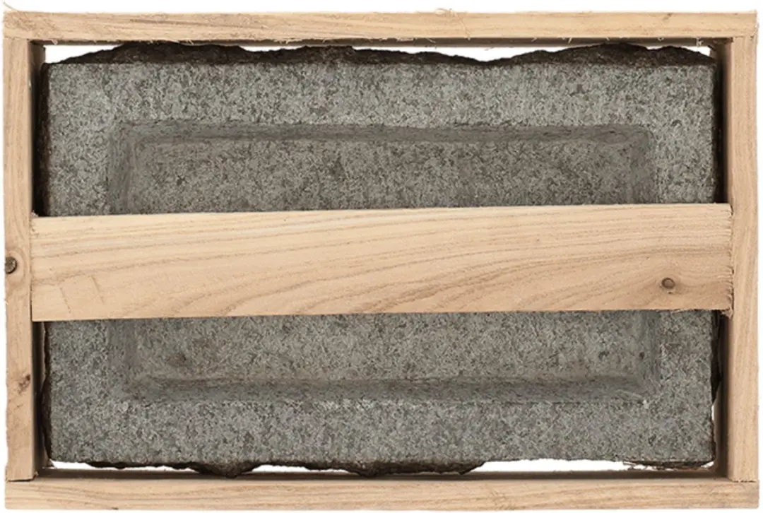 Esschert Design Vogelbad Graniet Hangend - 28x18x6cm - Grau - afbeelding 6 van 6