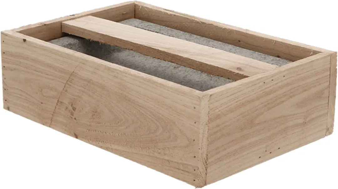 Esschert Design Vogelbad Graniet Hangend - 28x18x6cm - Grau