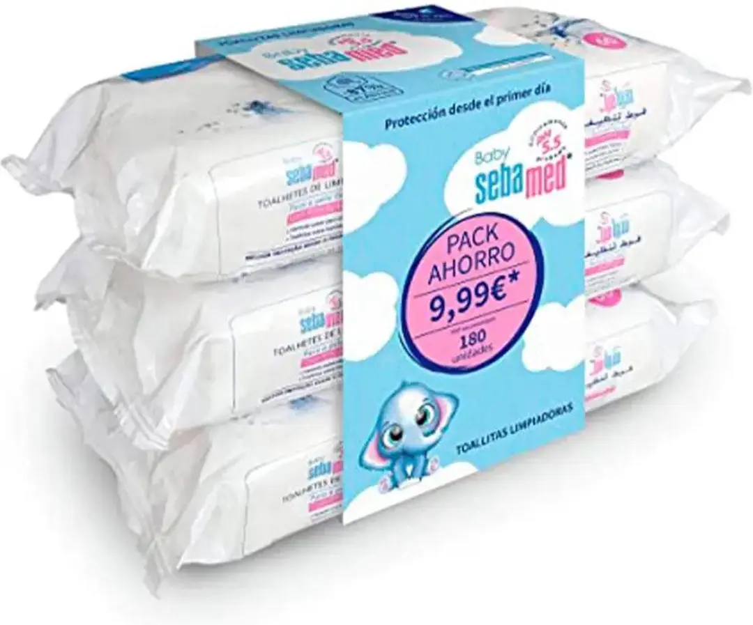 Sebamed Baby Toallitas Limpiadoras 180 Stuks